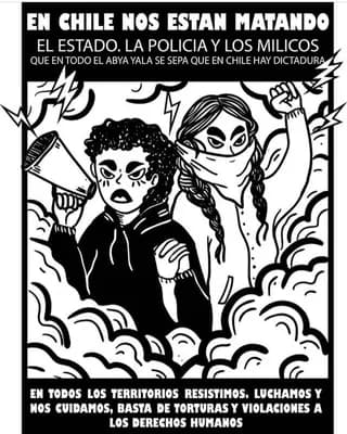 En Chile nos están matando